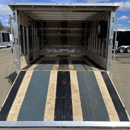 Sno Pro 101×12 Aluminum 2 Place Snowmobile Trailer - Image 9