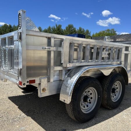 2024 Cargo Pro 6×12 10K Aluminum Dump Trailer
