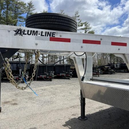 2024 Alum Line Trailers 8.5×24 13K Aluminum Gooseneck - Image 3