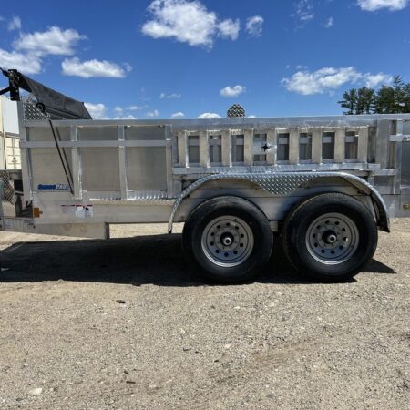 2024 Cargo Pro 6×12 10K Aluminum Dump Trailer