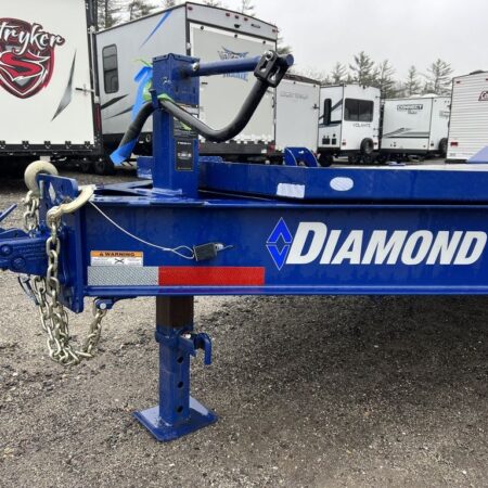 2022 Diamond C 7×24 20K Low Profile Equipment Trailer - Image 3