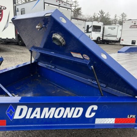 2022 Diamond C 7×24 20K Low Profile Equipment Trailer - Image 4
