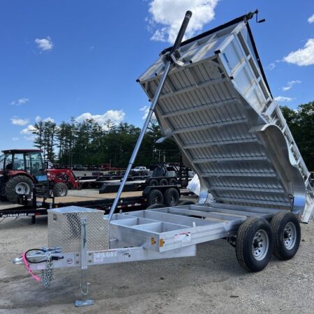 2024 Cargo Pro 6×12 10K Aluminum Dump Trailer