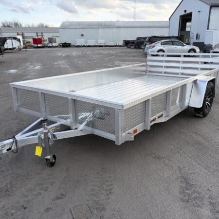 SPORT HAVEN 7 X 14 Aluminum Utility Trailer