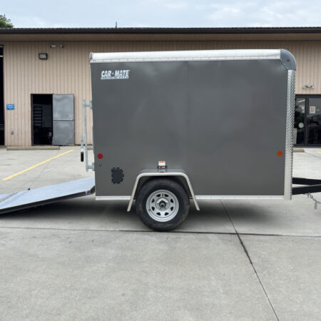 2026 Car Mate Trailers 5x8 Cargo Enclosed Trailer - Image 5