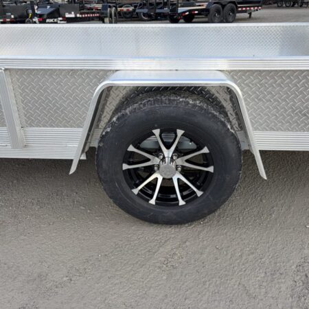 SPORT HAVEN 7 X 14 Aluminum Utility Trailer - Image 12