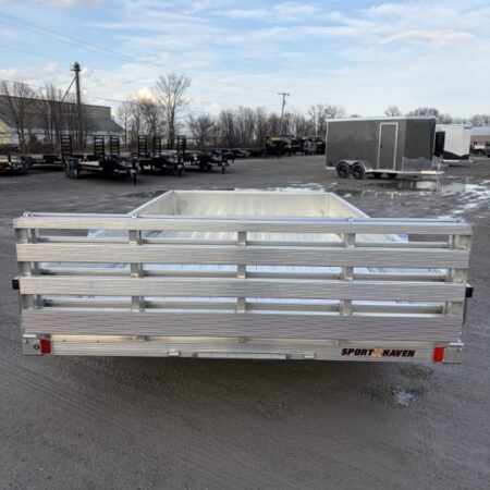 SPORT HAVEN 7 X 14 Aluminum Utility Trailer - Image 10