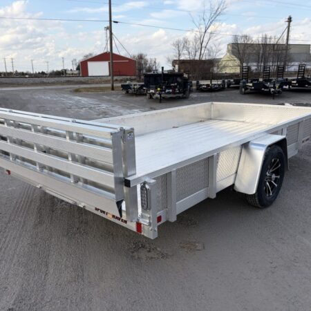 SPORT HAVEN 7 X 14 Aluminum Utility Trailer - Image 9