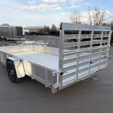 SPORT HAVEN 7 X 14 Aluminum Utility Trailer - Image 8