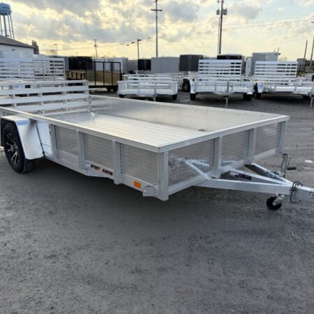 SPORT HAVEN 7 X 14 Aluminum Utility Trailer - Image 4