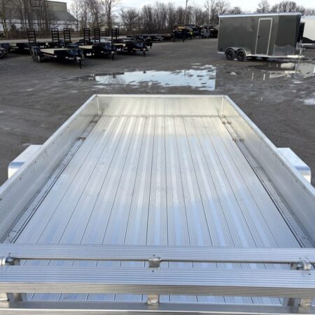 SPORT HAVEN 7 X 14 Aluminum Utility Trailer - Image 2