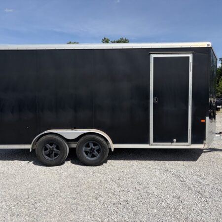 2019 NEO TRAILERS 7 X 16 7K V-Nose Cargo / Enclosed Trailer - Image 9