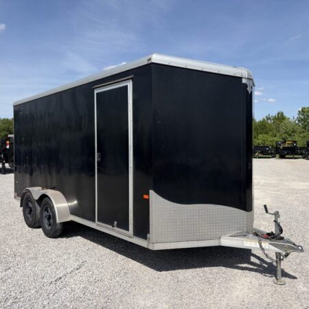 2019 NEO TRAILERS 7 X 16 7K V-Nose Cargo / Enclosed Trailer - Image 7