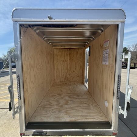 2026 Car Mate Trailers 5X8 V-Sport Enclosed Trailer - Image 3